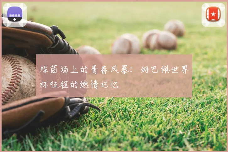 绿茵场上的青春风暴：姆巴佩世界杯征程的燃情记忆